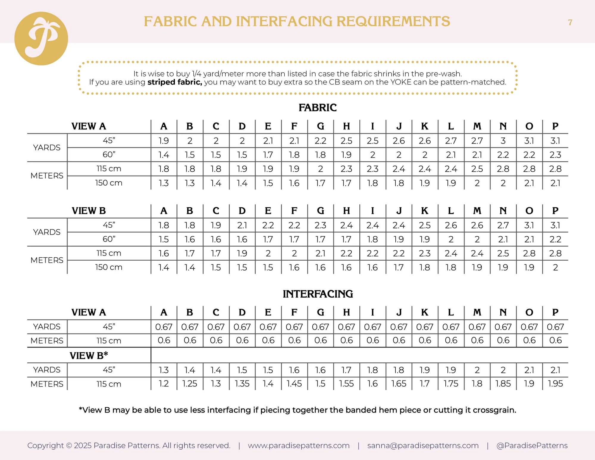 Paradise Patterns, Rose Raglan Button Up PDF Pattern