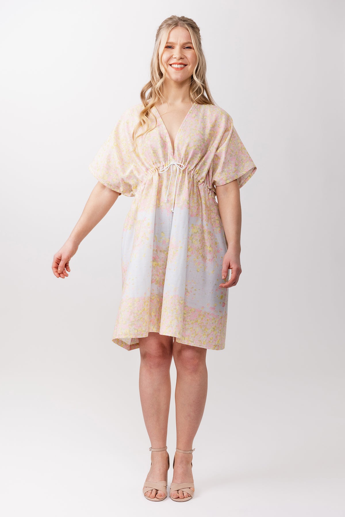 Named Clothing, Suvi Caftan Mini or Maxi Dress, Digital PDF Pattern