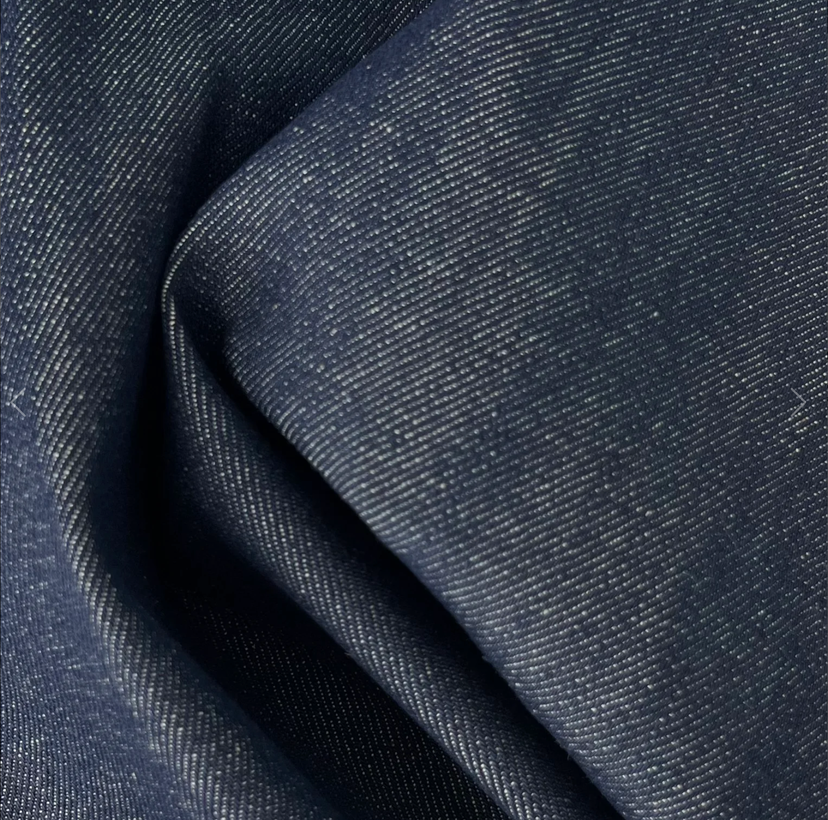 American Washed  Non-Stretch Denim, 10oz, Indigo, 1/4 yard