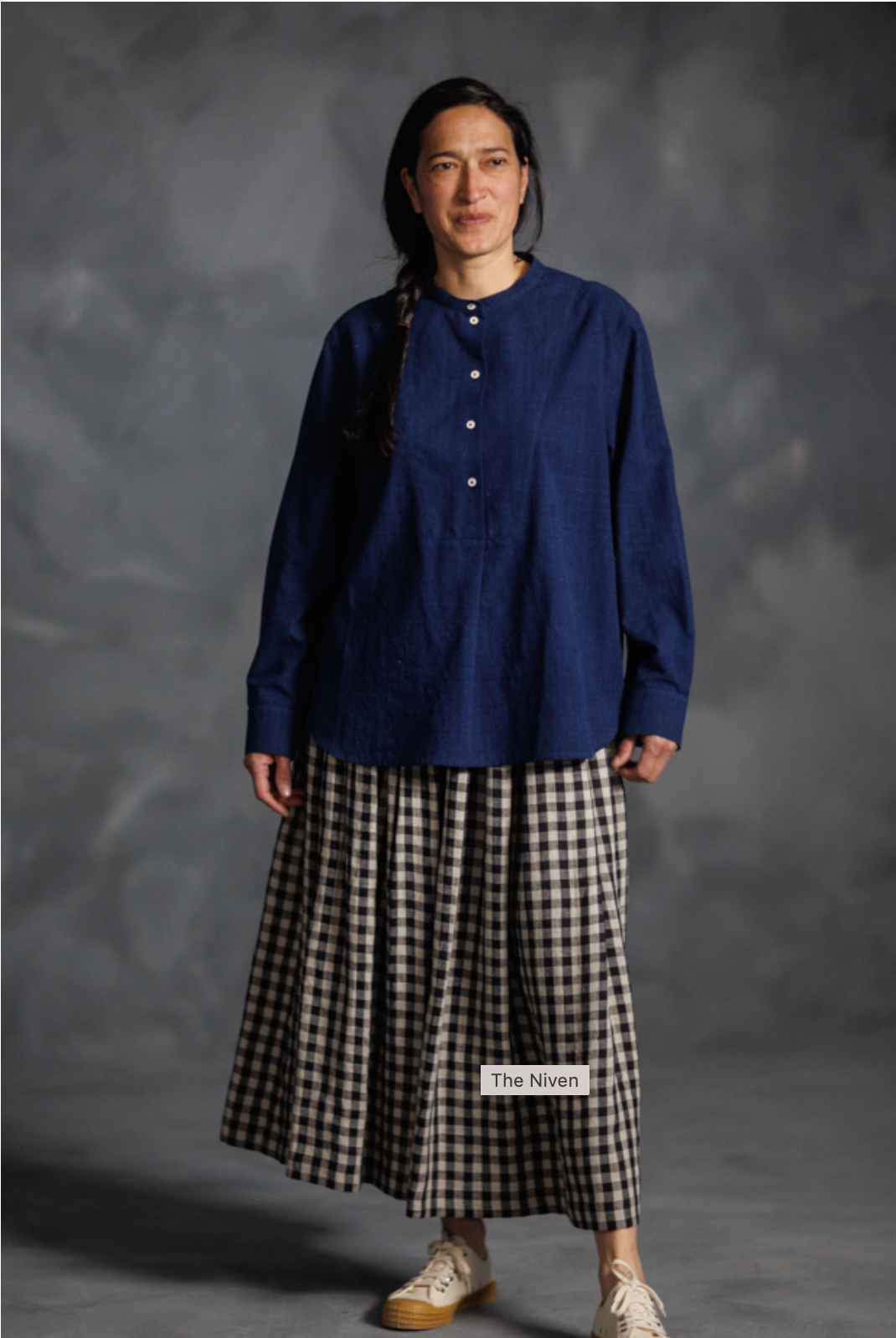 Merchant &amp; Mills, The Niven Shirt or Dress Sewing PDF Pattern