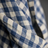 Merchant & Mills, European Laundered Linen, "Faro" Blue and White Check, 1/4 yard - Lakes Makerie