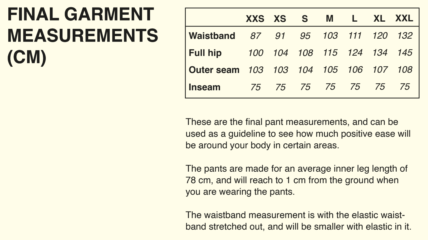 Puff and Pencil, Versa Pants PDF Pattern