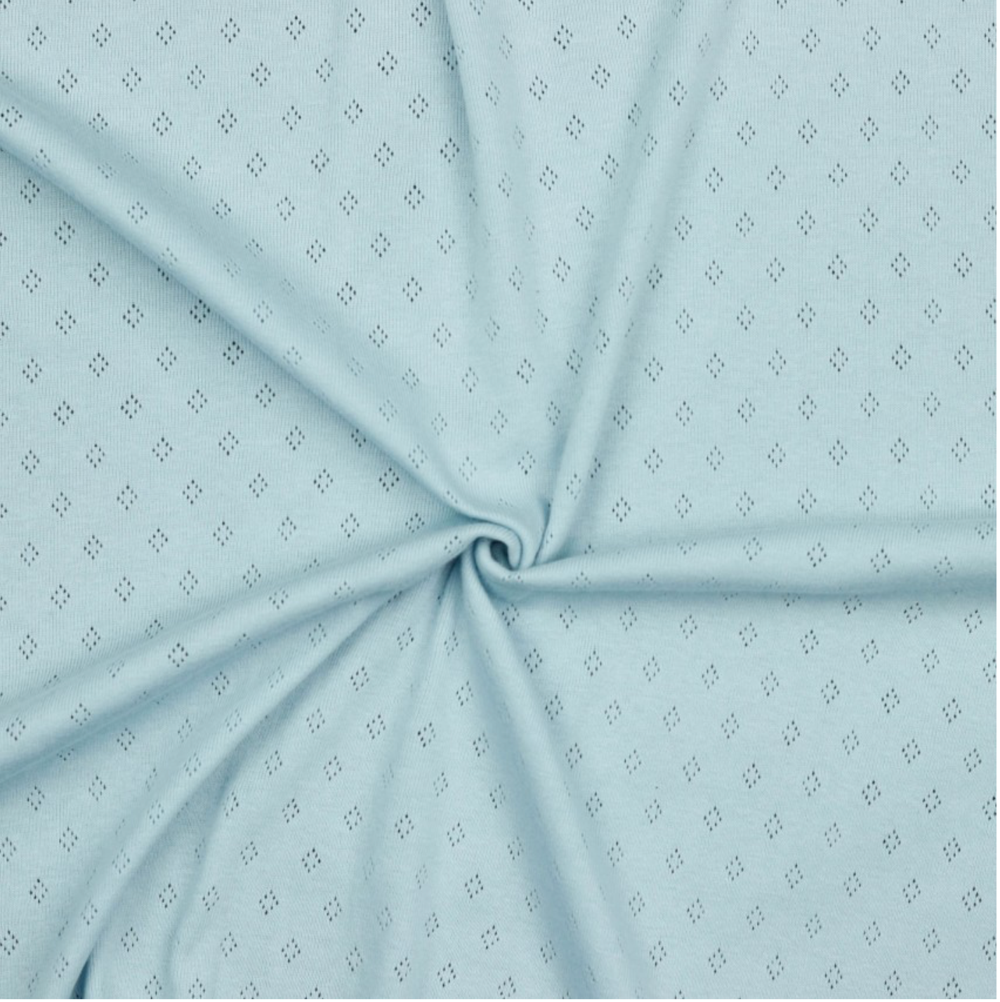 Remnant 8291, Pointoille Knit, Sky, 28" bolt end