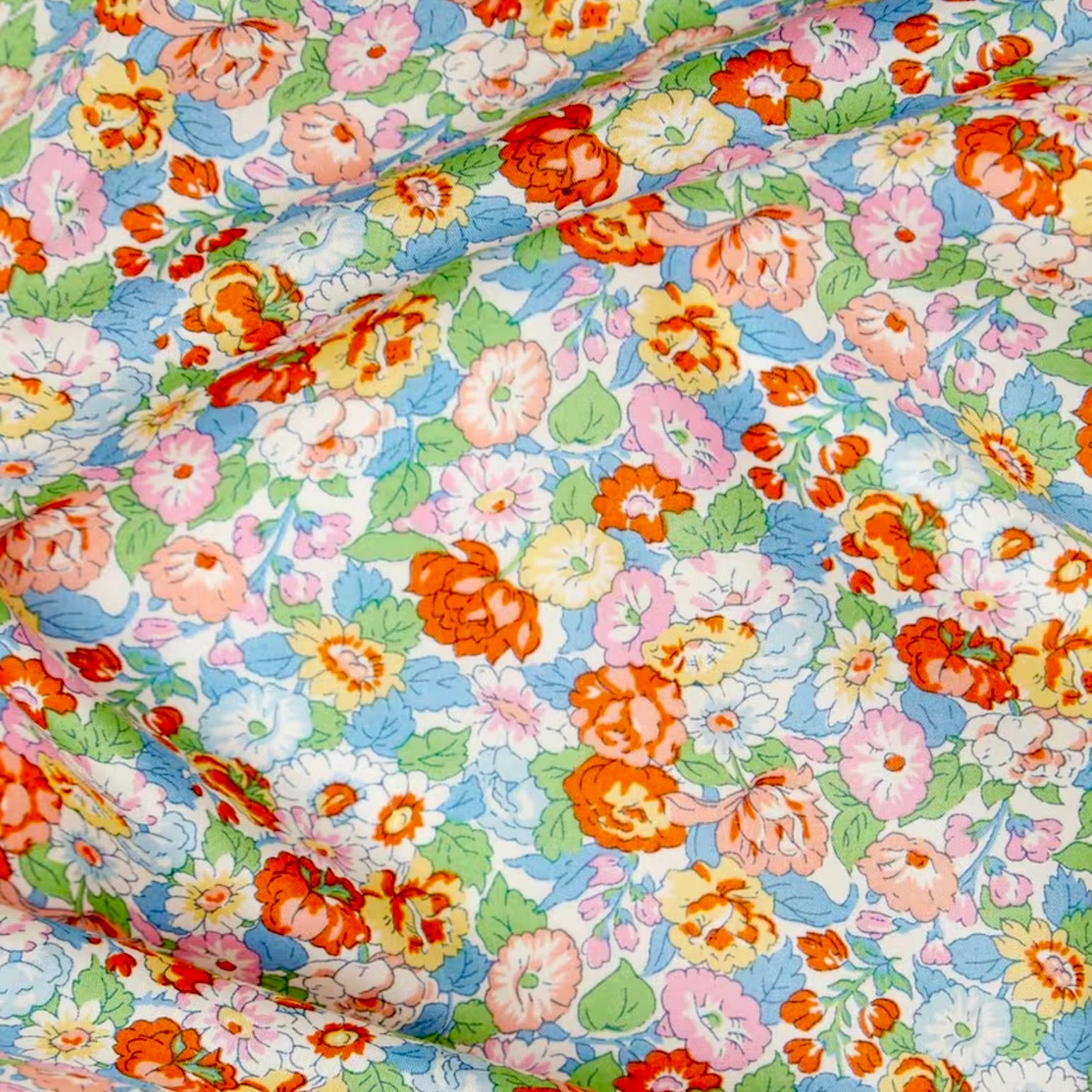 Liberty Tana Lawn Cotton Fabric, "Leontyne Dream", 1/4 yard - Lakes Makerie