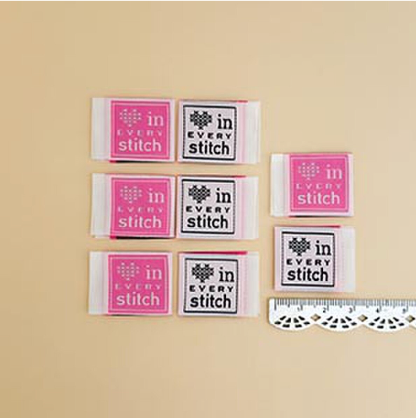 Minki Kim "Love in Every Stitch" Woven Labels