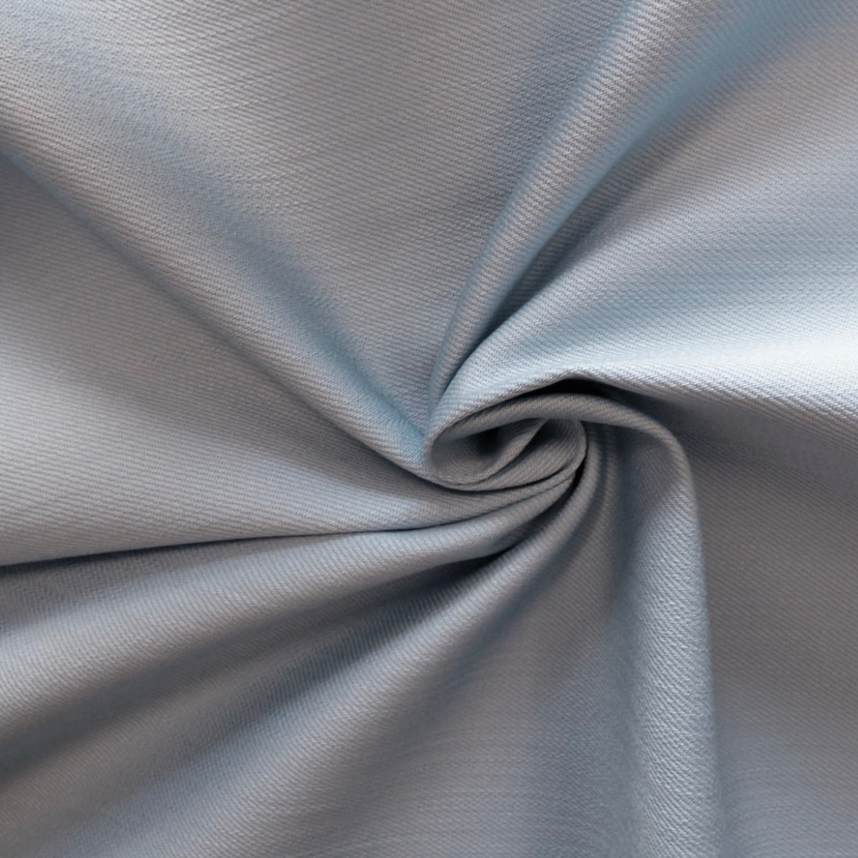 Remnant 53043 Lady McElroy Stretch Denim, ice blue, 2.5 yard bolt end
