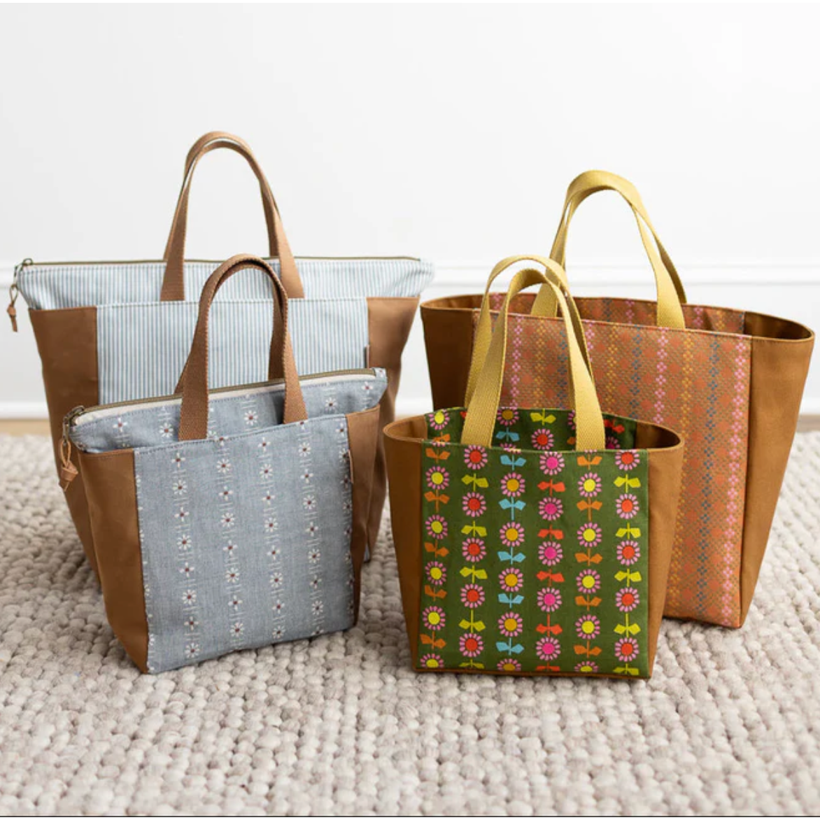 Noodlehead Fieldstone Tote Pattern