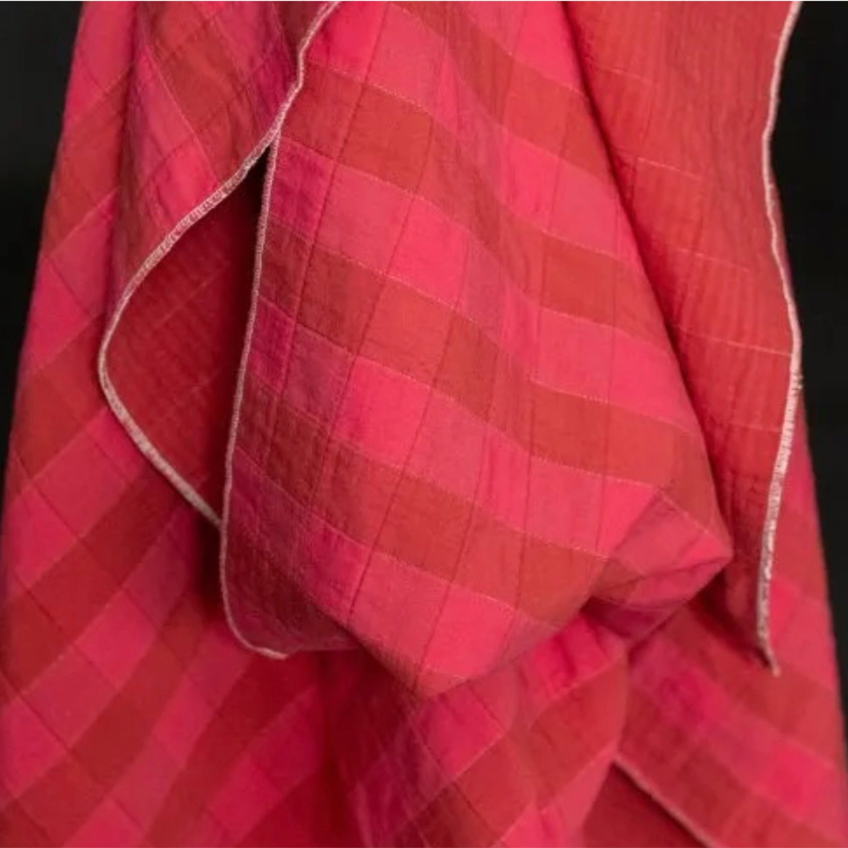 Merchant &amp; Mills, "Polly Gingham" Quilted Jacquard Cotton,  1/4 yard