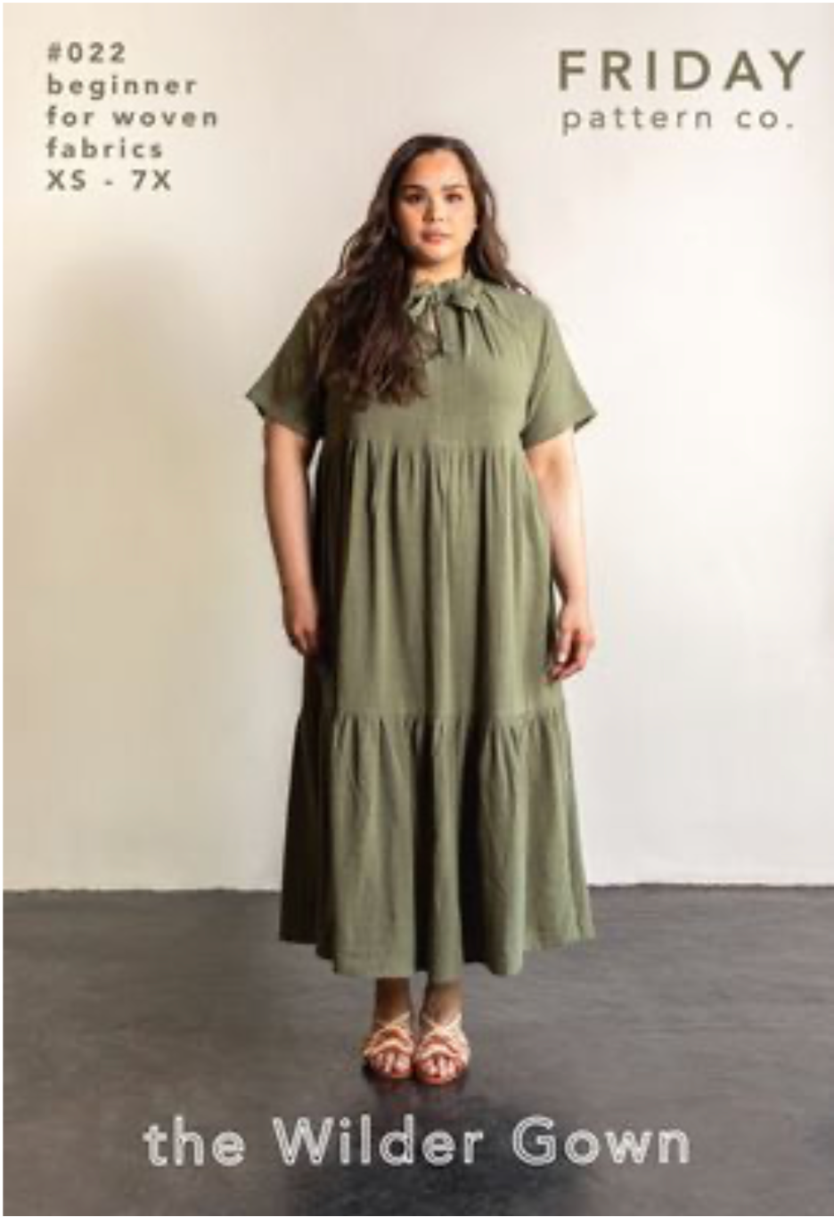Friday Pattern Co., The Wilder Gown Sewing Pattern