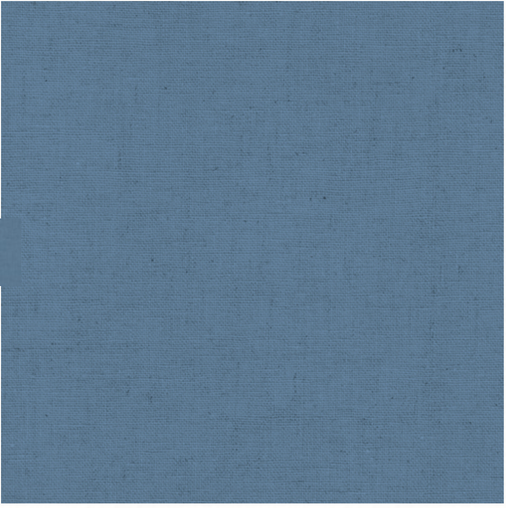 Remnant 824, Art Gallery Linen Cotton fabric, Vintage denim, 1.5 yard bolt end