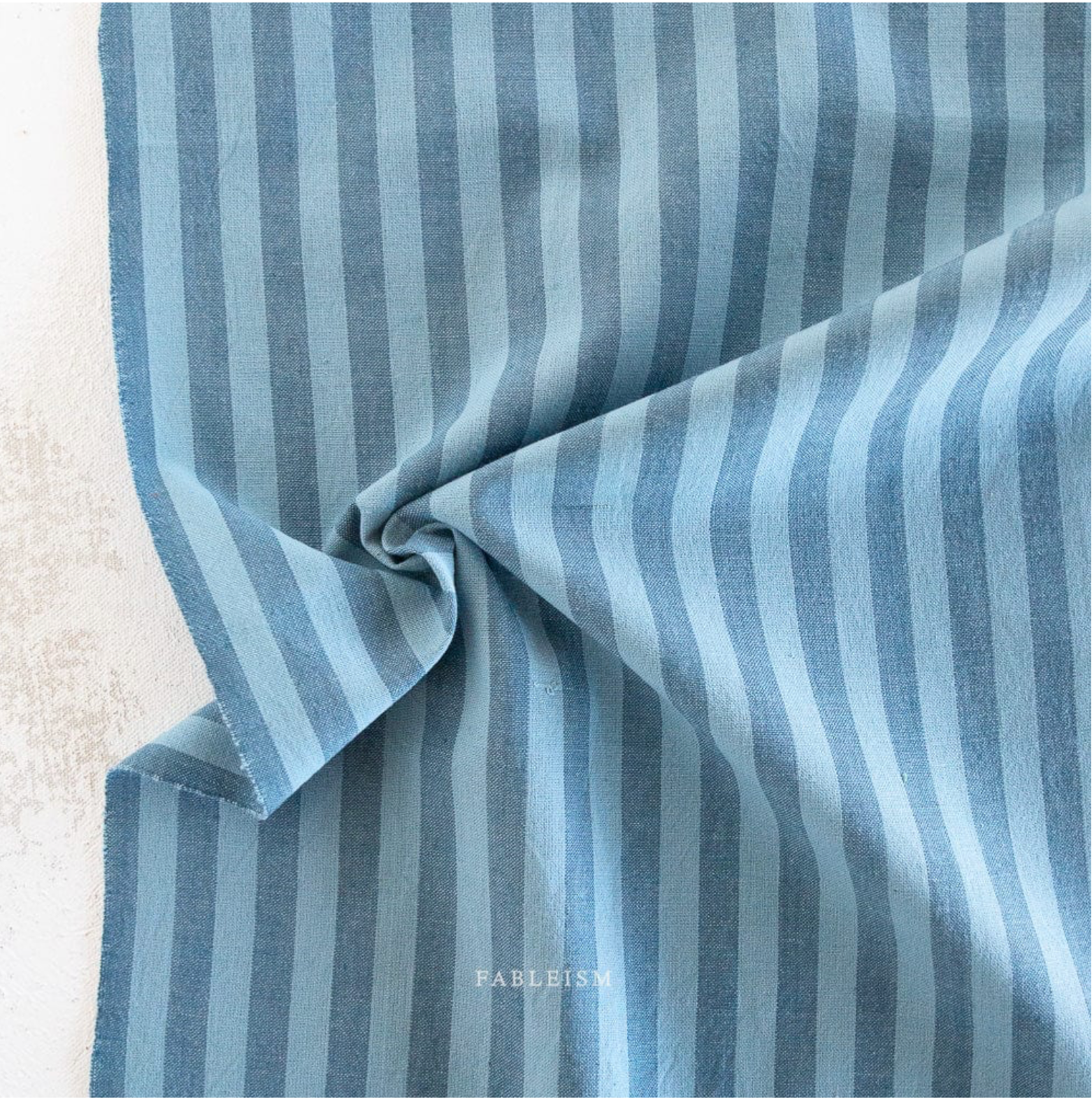 Remnant 8109, Fableism, Sun Stripe, Poolside, 2.5 yard bolt end