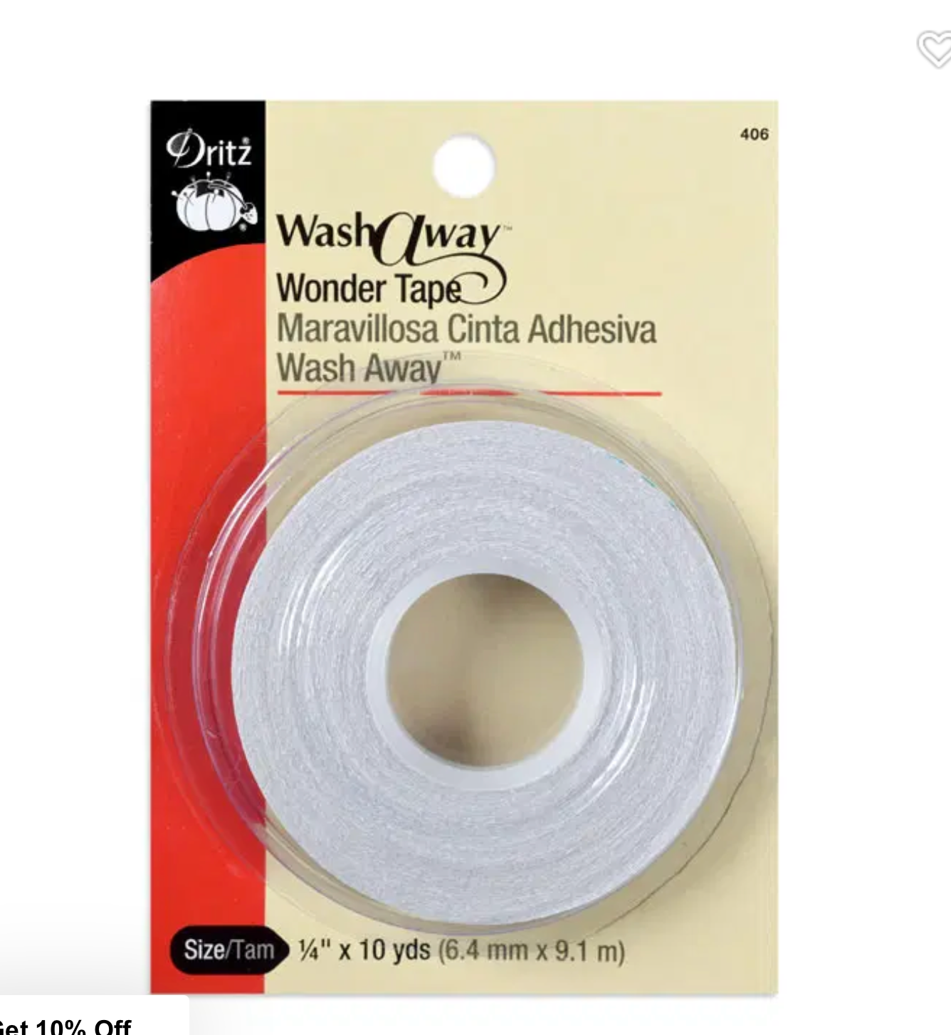 Dritz, Wash Away Wonder Tape