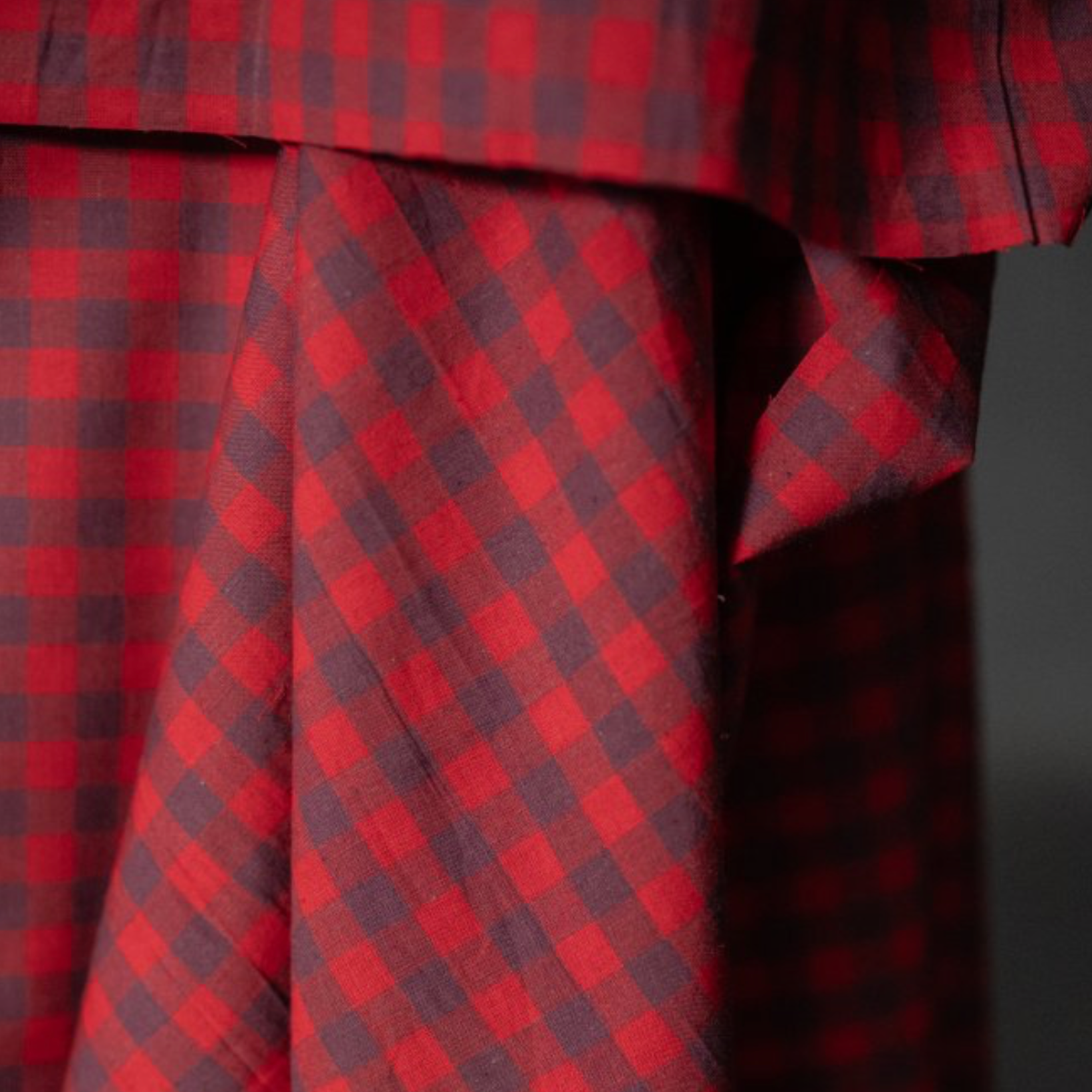 Merchant &amp; Mills, "Popette" Organic Cotton/Linen Gingham, 1/4 yard