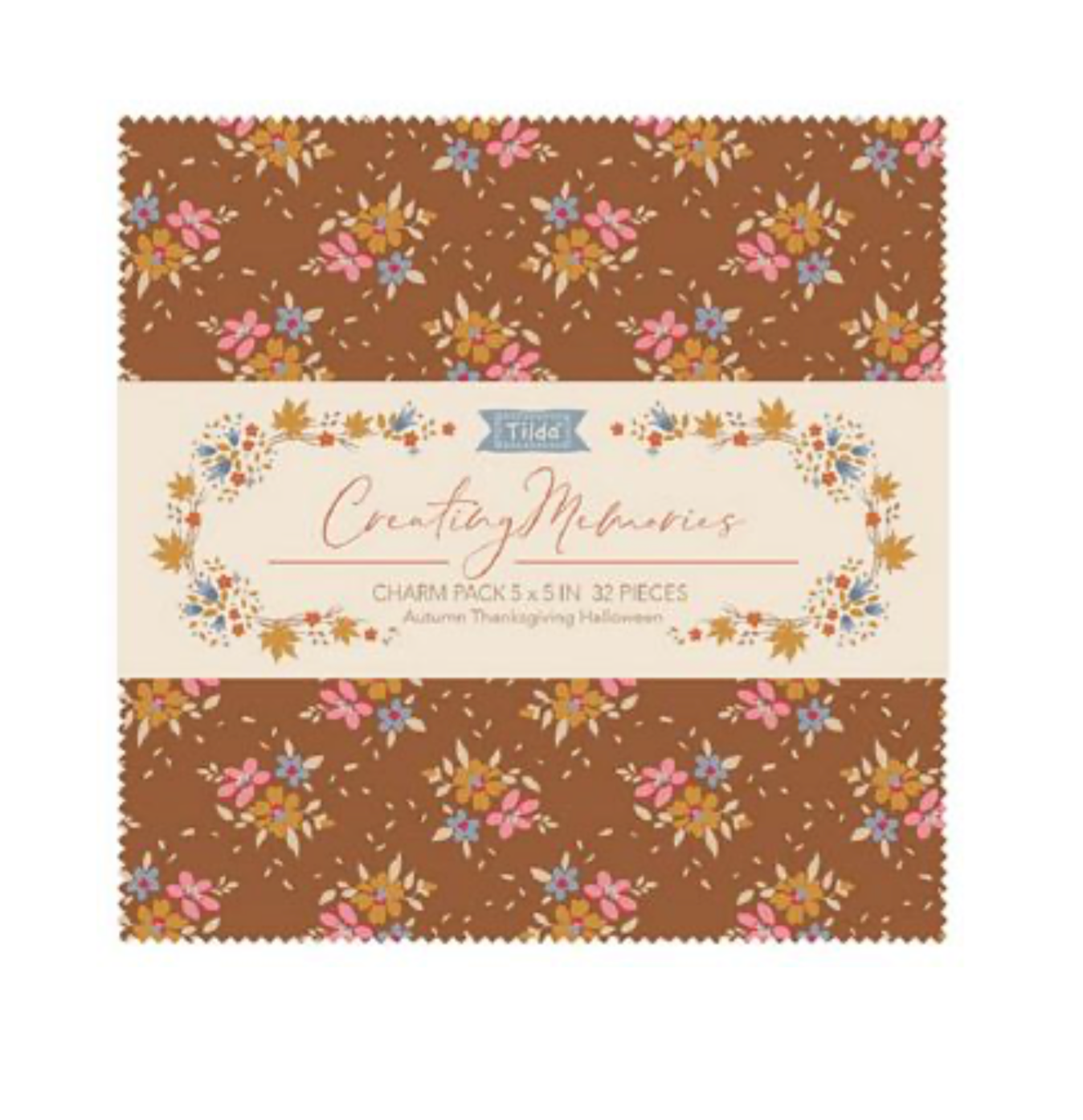 Tilda Creating Memories Charm Pack, Multiple Colorways