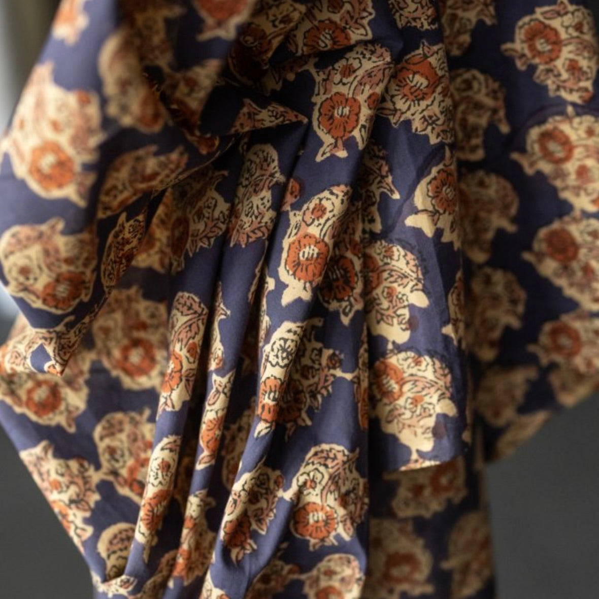 Merchant &amp; Mills, "Viola" Indian Block Print Cotton,  1/4 yard