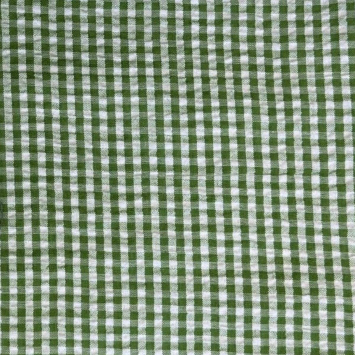 Designer Deadstock, Seersucker Gingham or Stripe, Multiple Colorways,  1/4 yard