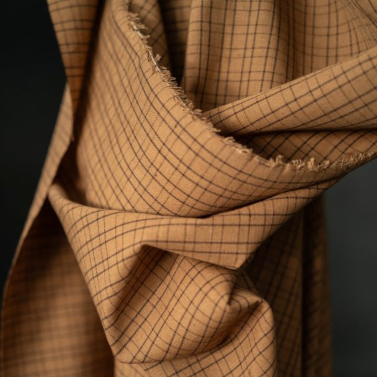 Merchant &amp; Mills, "Sumac" Organic Cotton/Linen Plaid, 1/4 yard