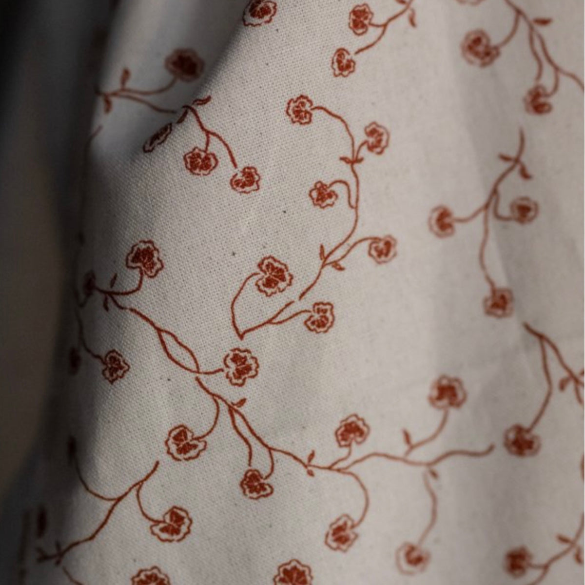 Faeger + Merchant &amp; Mills, "Rhubarb", Traditional Ticking, 1/4 yard