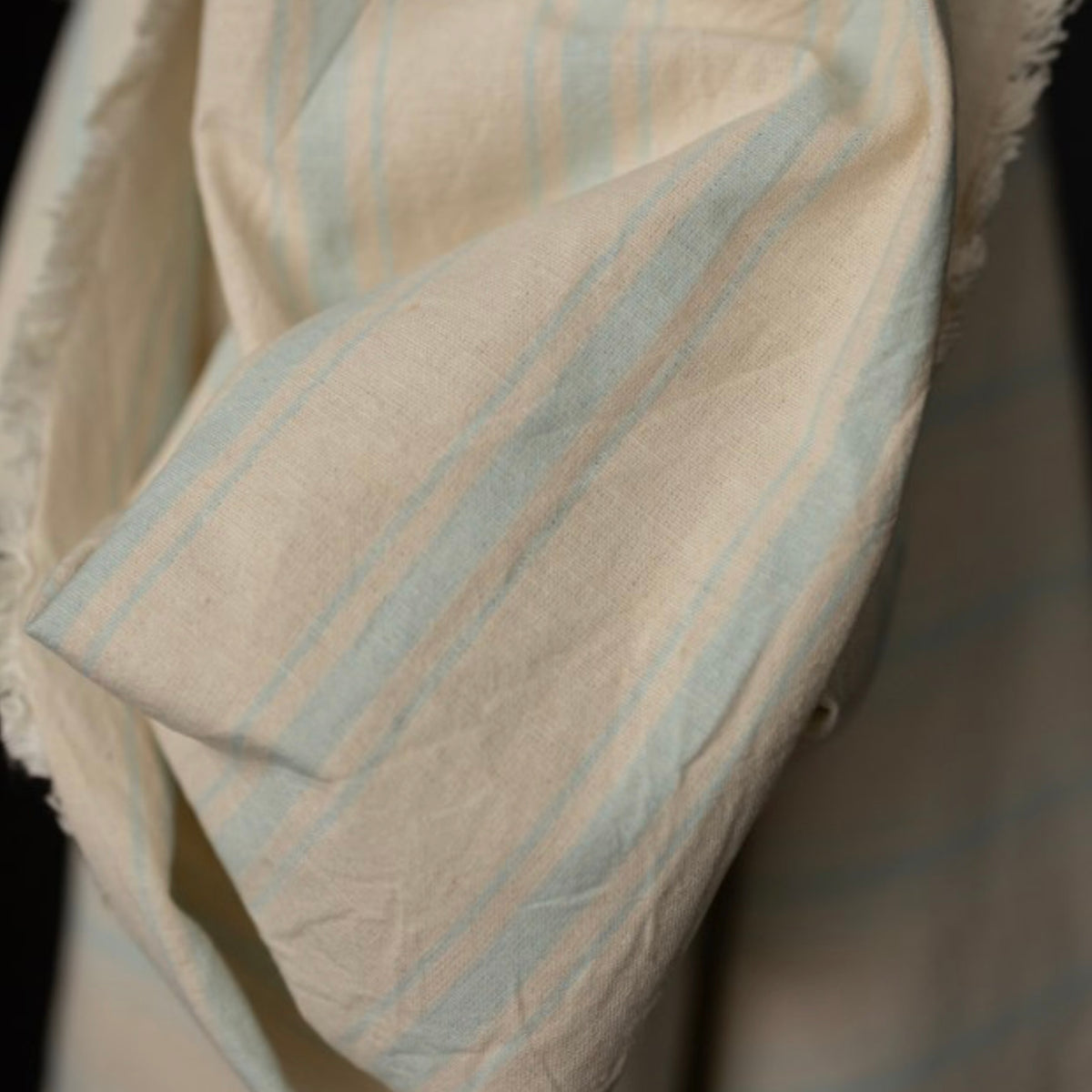Faeger + Merchant &amp; Mills, "Sea Salt", Swedish Stripe, 1/4 yard