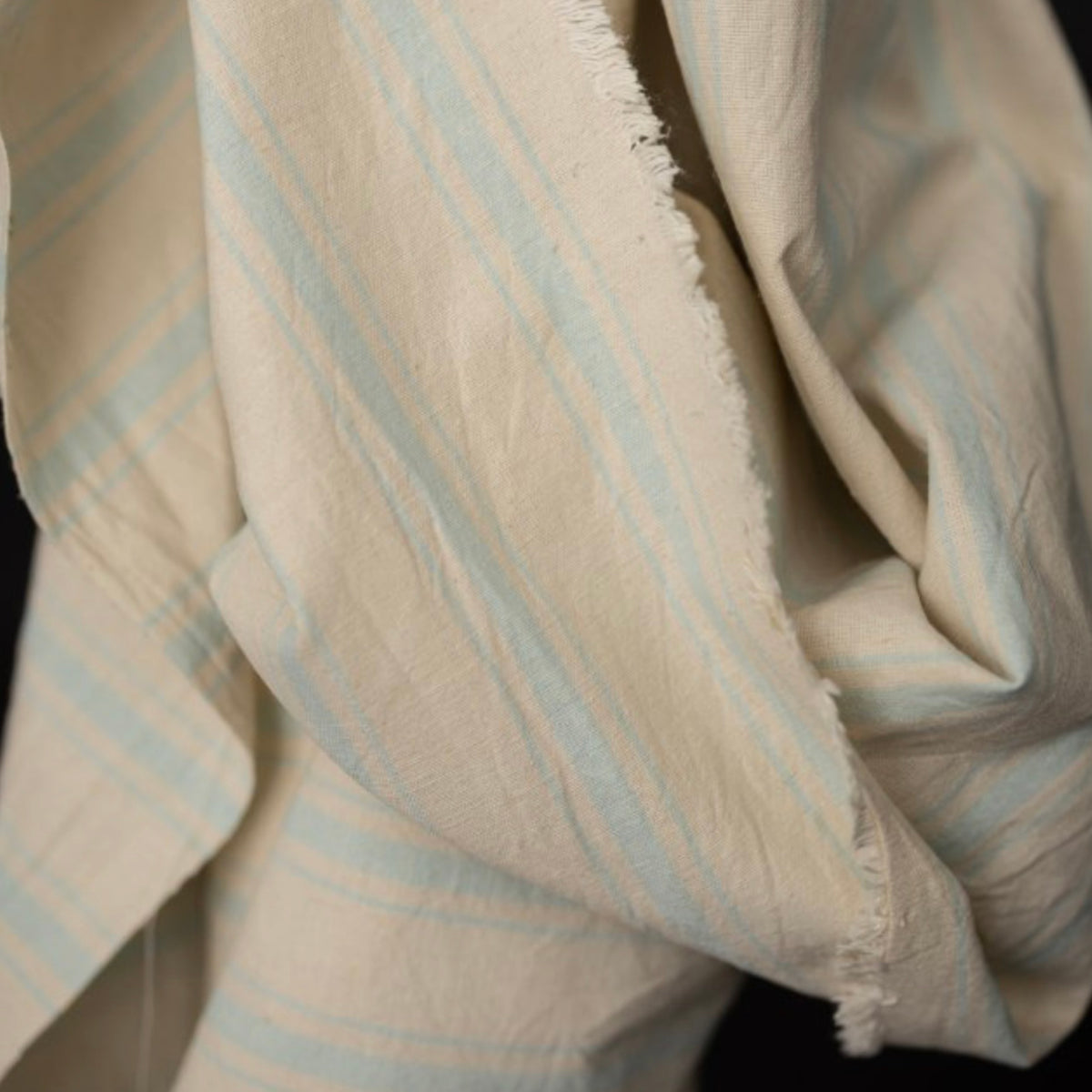 Faeger + Merchant &amp; Mills, "Sea Salt", Swedish Stripe, 1/4 yard
