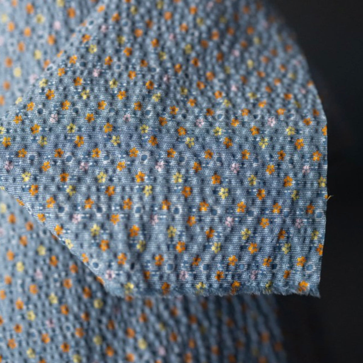 Merchant &amp; Mills, Suki Hana Organic Seersucker Fabric,  1/4 yard
