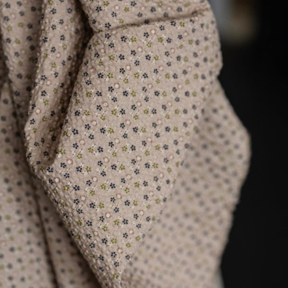 Merchant &amp; Mills, Pollen Hana Organic Seersucker Fabric,  1/4 yard