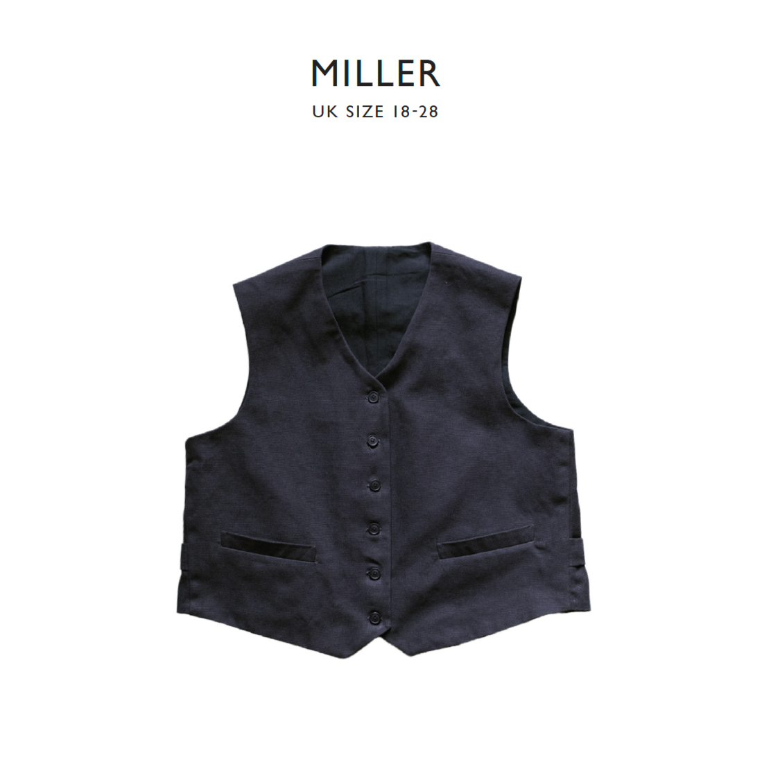 Merchant &amp; Mills, Miller Waistcoat PDF Pattern