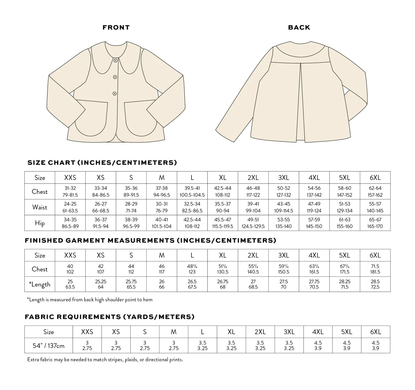 Matchy Matchy Sewing Club, Storybook Swing Coat, Digital PDF Pattern