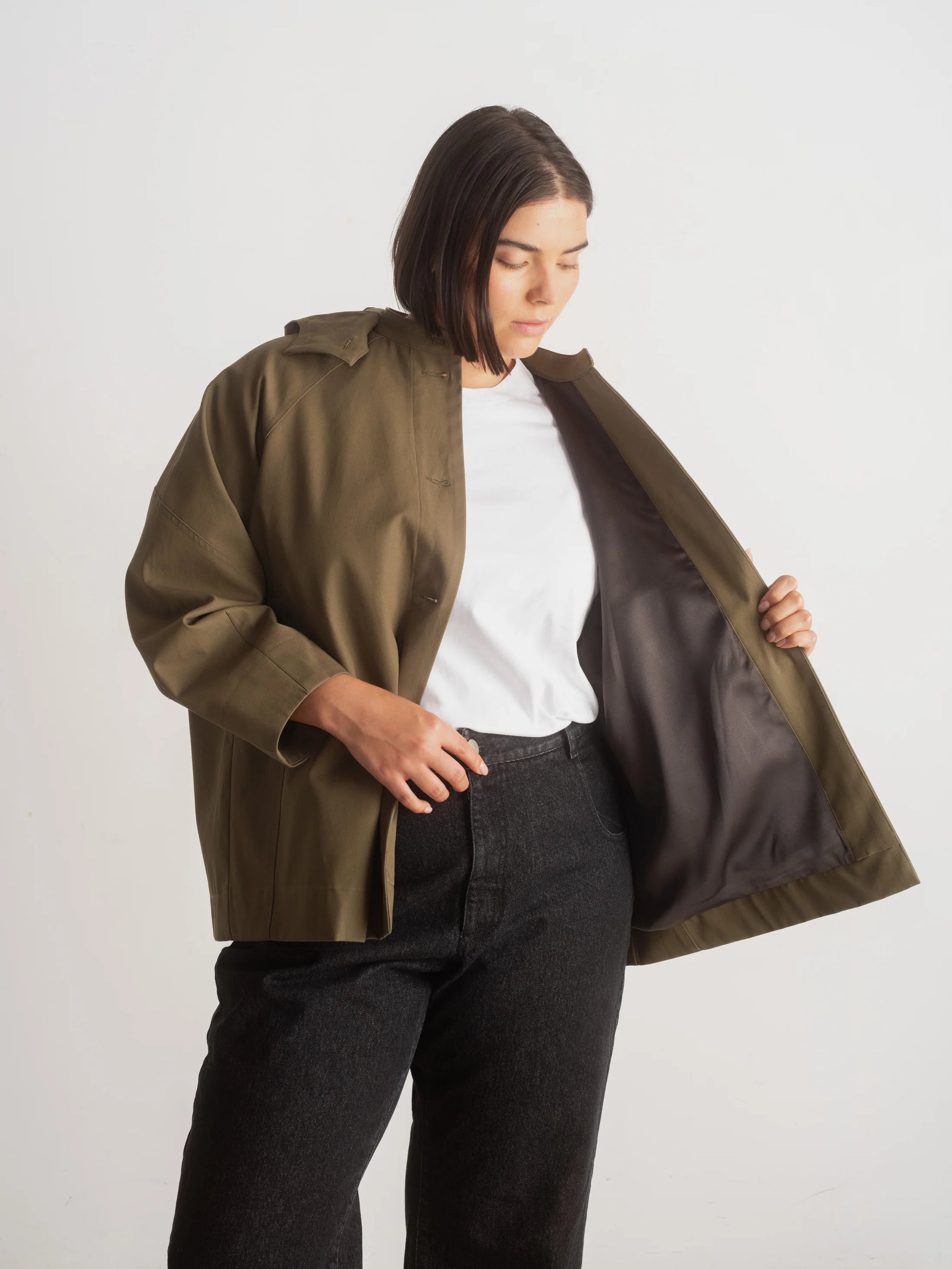 Daughter Judy, Thompson Coat PDF Pattern