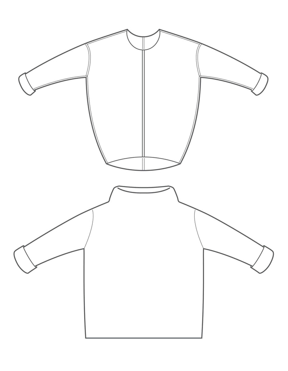 The Maker's Atelier 15, The Big Easy Top PDF Pattern, with or without ...