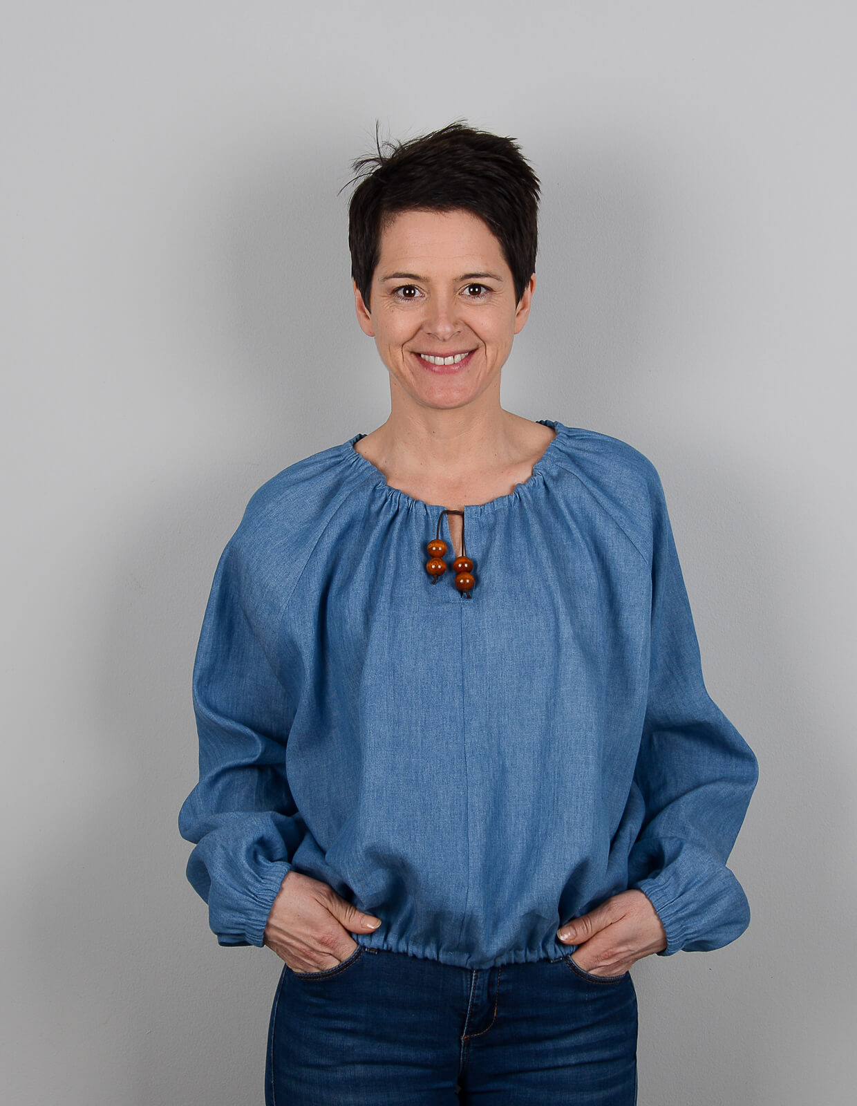 The Maker&#39;s Atelier 18, The Gathered Dress and Top PDF Pattern