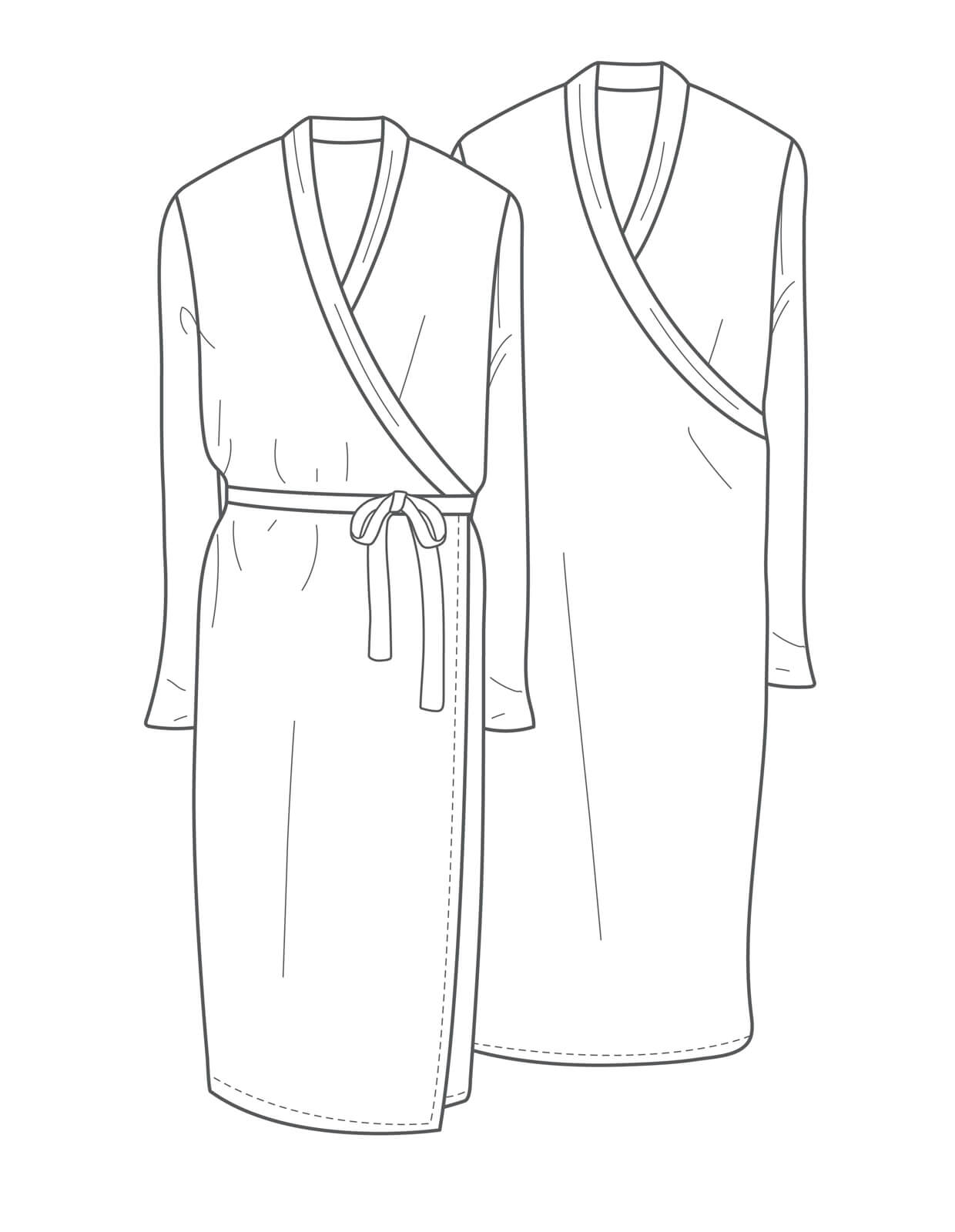 The Maker&#39;s Atelier 20, The Wrap Dress PDF Pattern