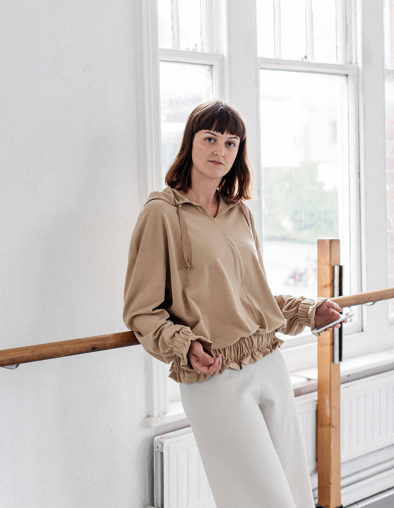 The Maker's Atelier, Two Contemporary Sweatshirts PDF Pattern, with or without printing