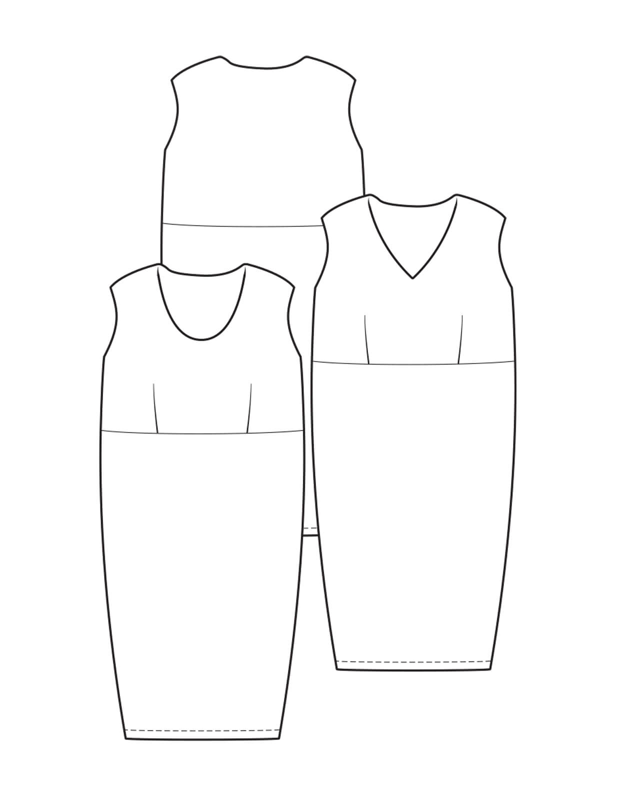 The Maker&#39;s Atelier 41, The Slip Dress PDF Pattern