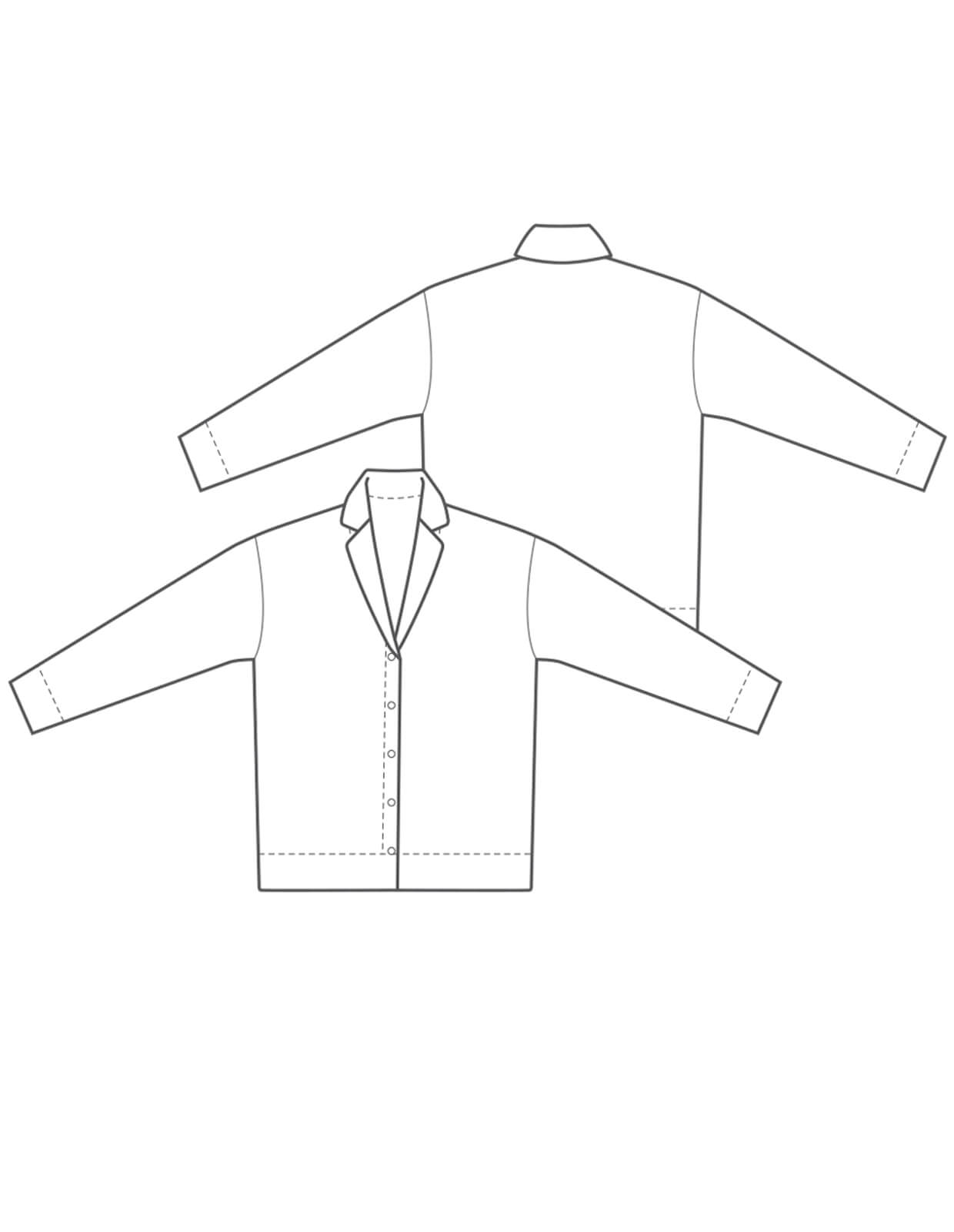 The Maker&#39;s Atelier 06, The Box Shirt PDF Pattern