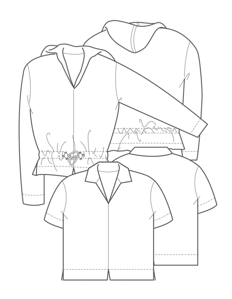 The Maker's Atelier, The Holiday Shirt and Top PDF Pattern, with or without printing