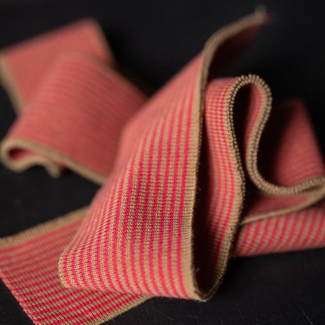 Merchant &amp; Mills, Striped  Rib Knit Trim (cuffing), assorted striped colorways - Lakes Makerie