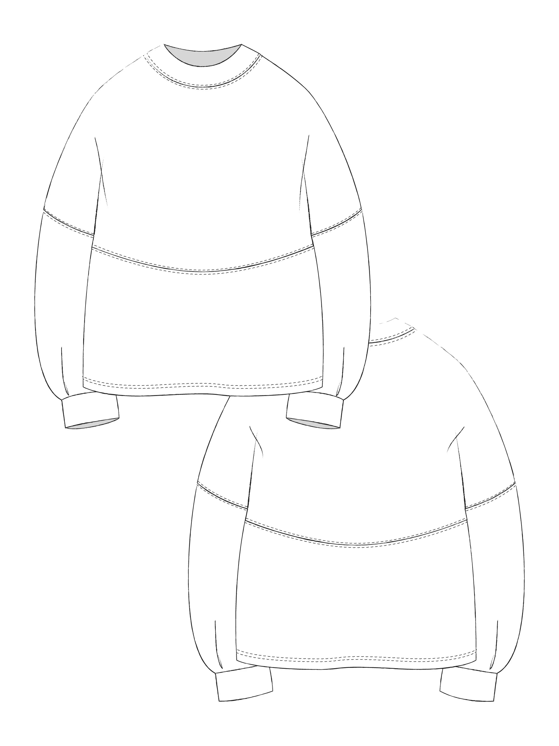 Daughter Judy, Wren Fleece PDF Pattern