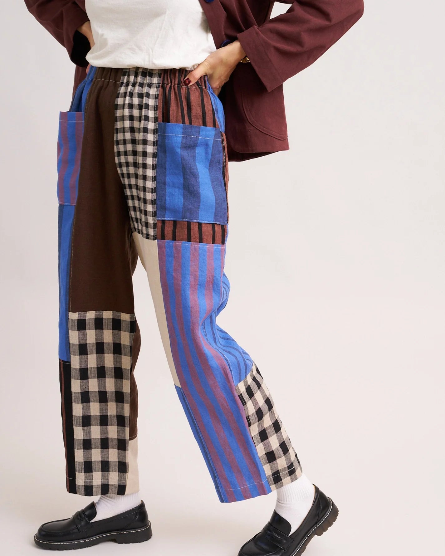 Matchy Matchy Sewing Club, Weekend Chore Pants, Digital PDF Pattern
