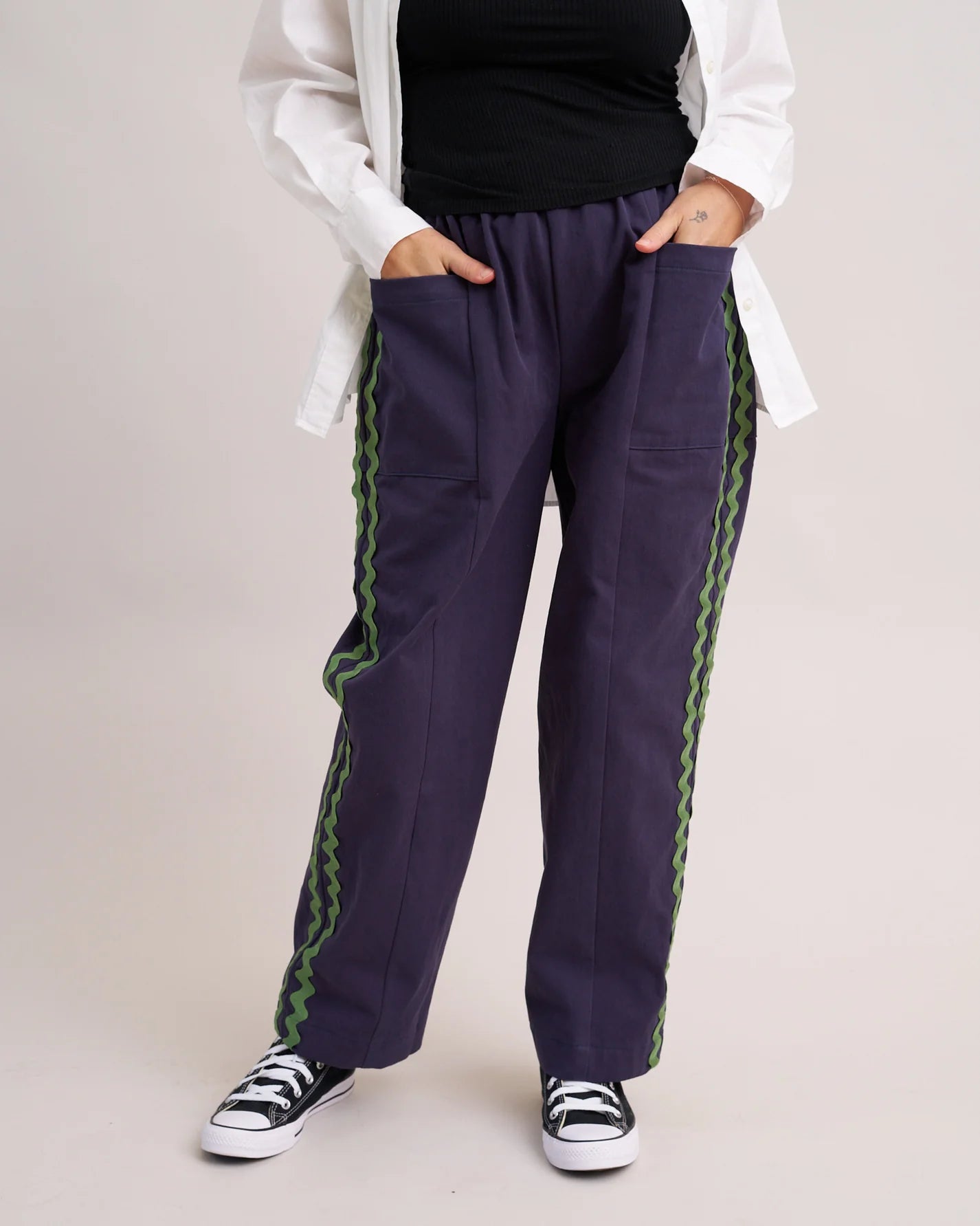 Matchy Matchy Sewing Club, Weekend Chore Pants, Digital PDF Pattern