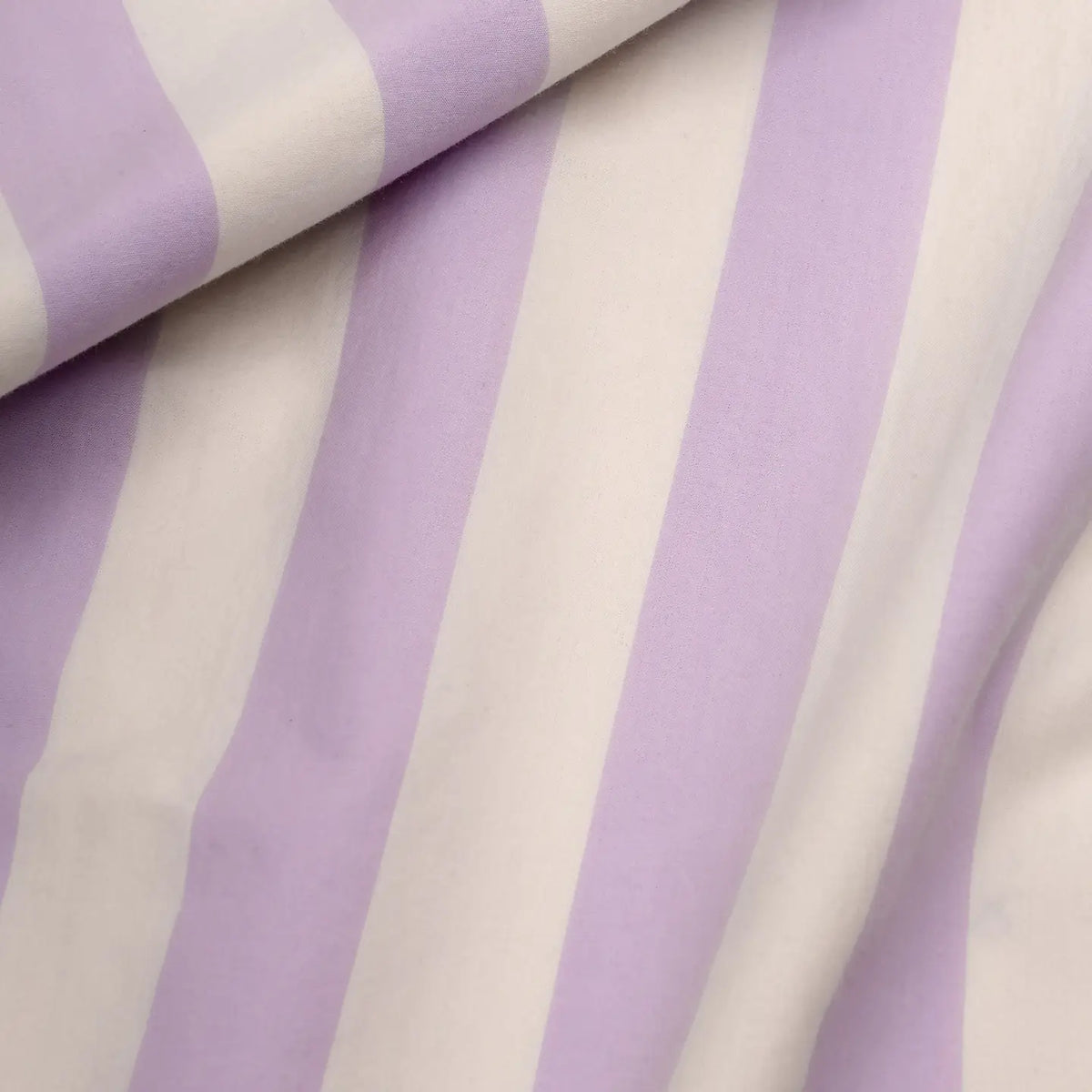 Atelier Brunette,  Jelly Purple Striped Cotton,  1/4 yard