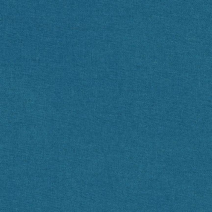 Remant 823262,  Brussels Washer Solid Linen Rayon Blend Fabric, Ocean, 17" bolt end