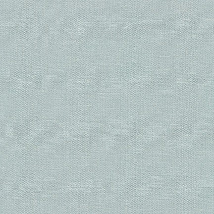 Remnant 726 Brussels Washer Solid Linen Rayon Blend, Paris Blue, 1.5 yards