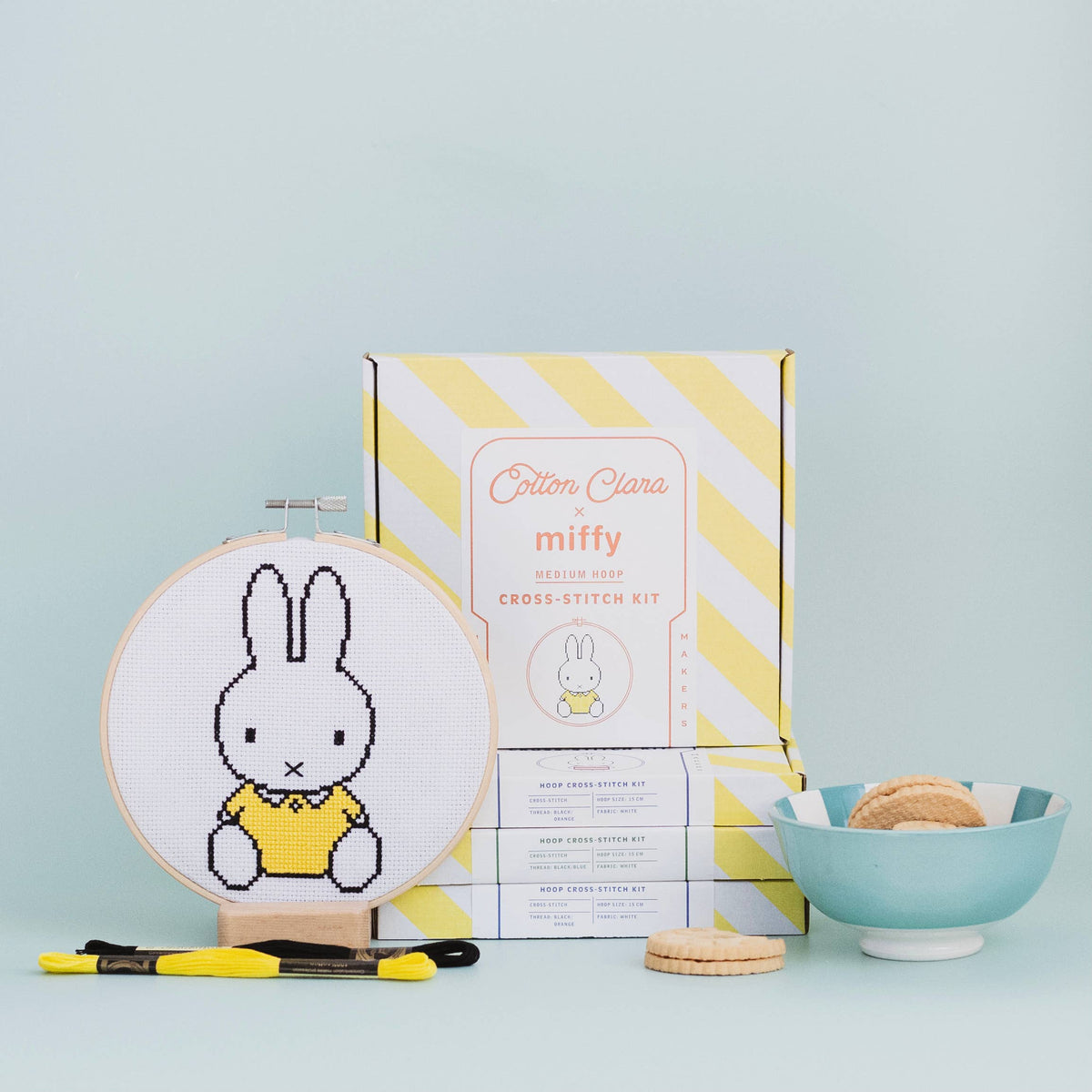 Miffy Yellow Cross Stitch Kit