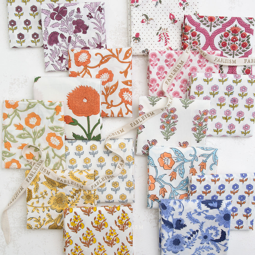 Fableism Indian Block Piints Charm Pack