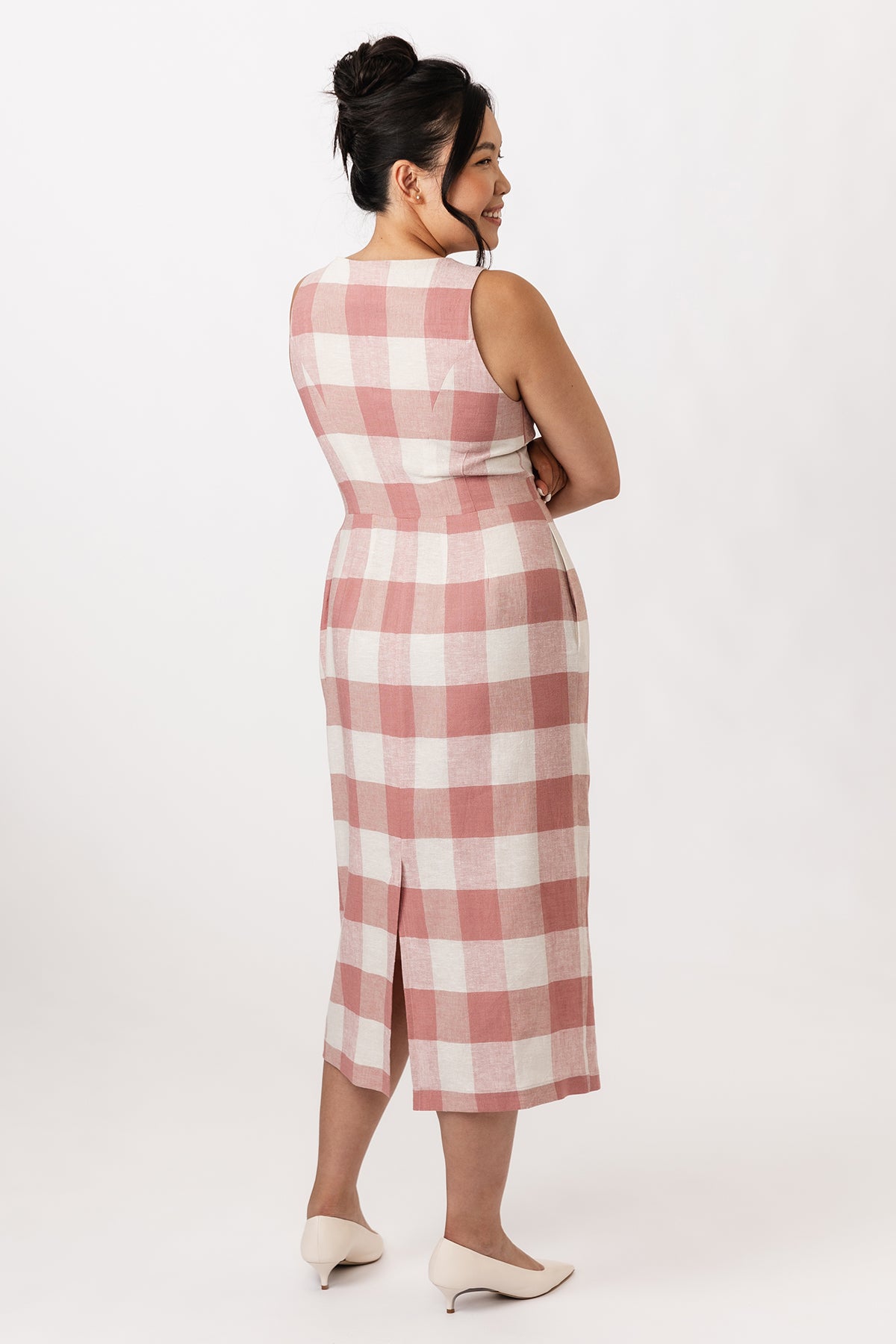 ASTERI button down dress &amp; vest