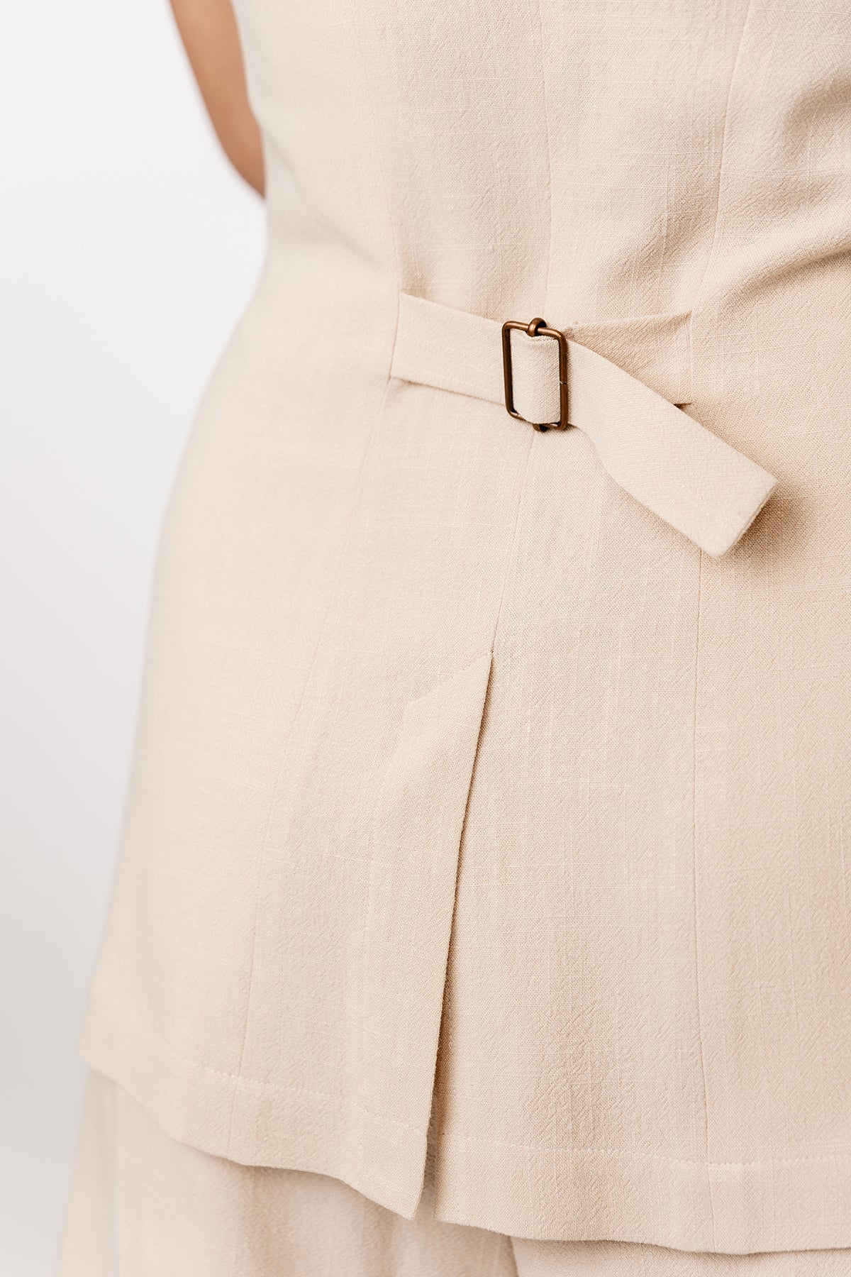 ASTERI button down dress &amp; vest