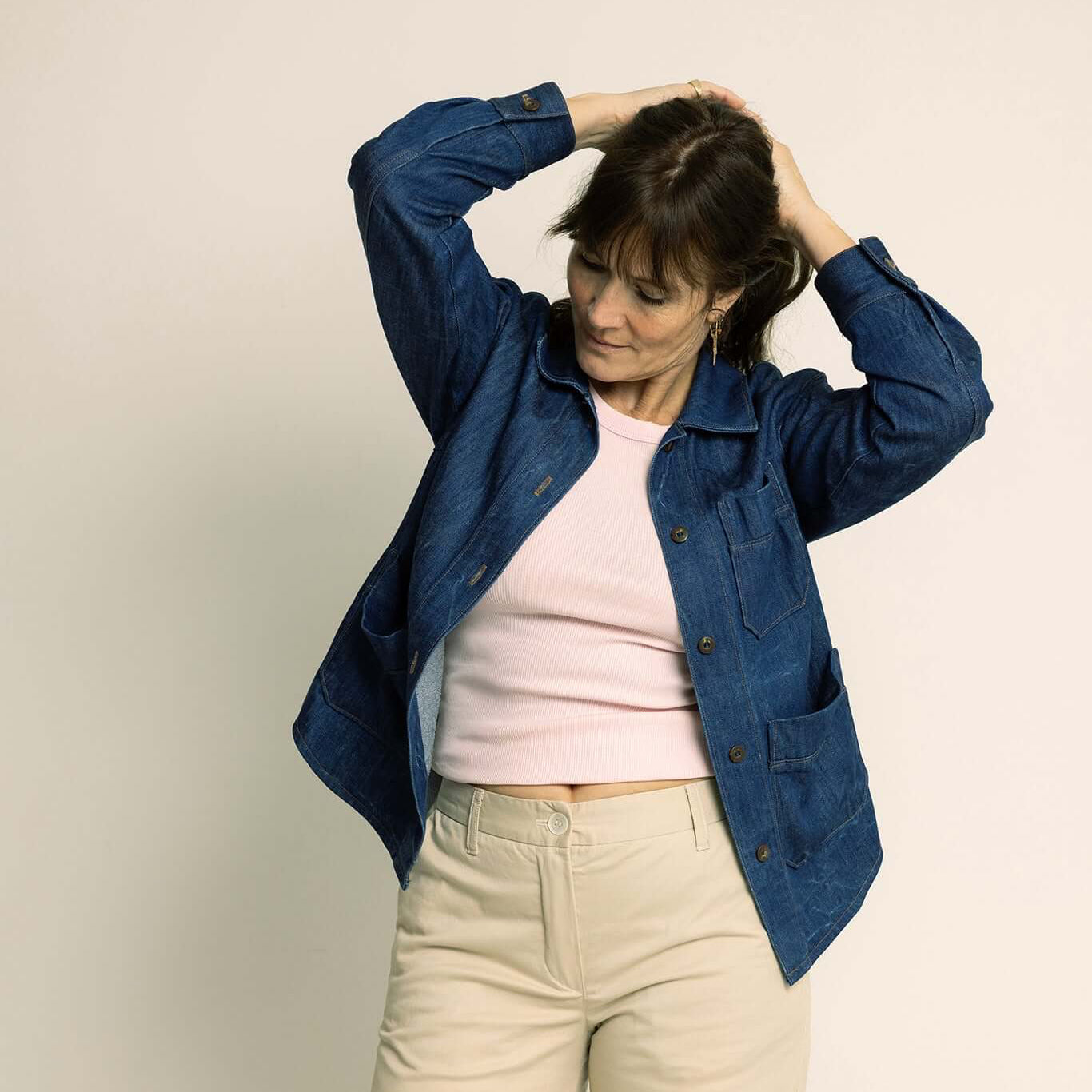 Canvas Jacket sewing pattern Wardrobe By Me
