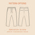 Easy pants Sewing Pattern Wardrobe By Me