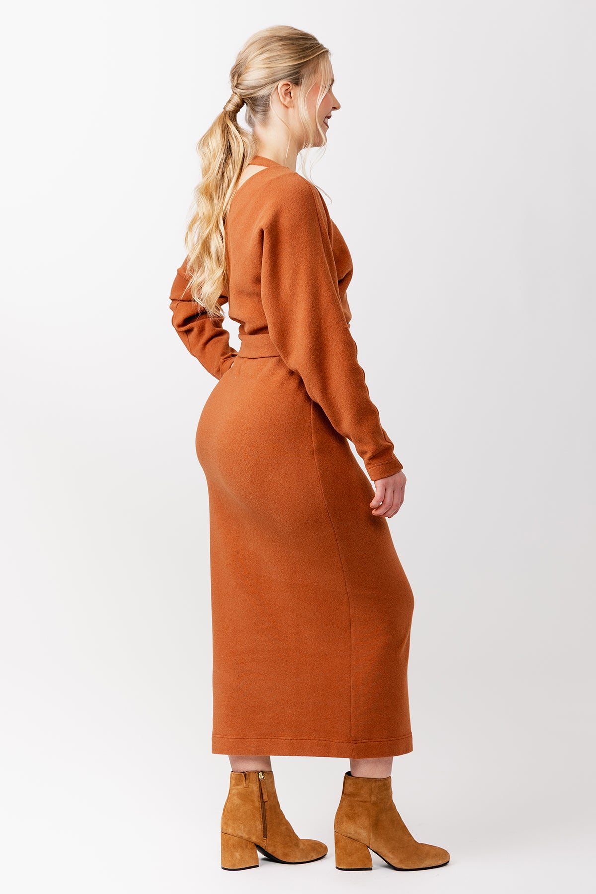 KAJO batwing wrap sweater &amp; dress